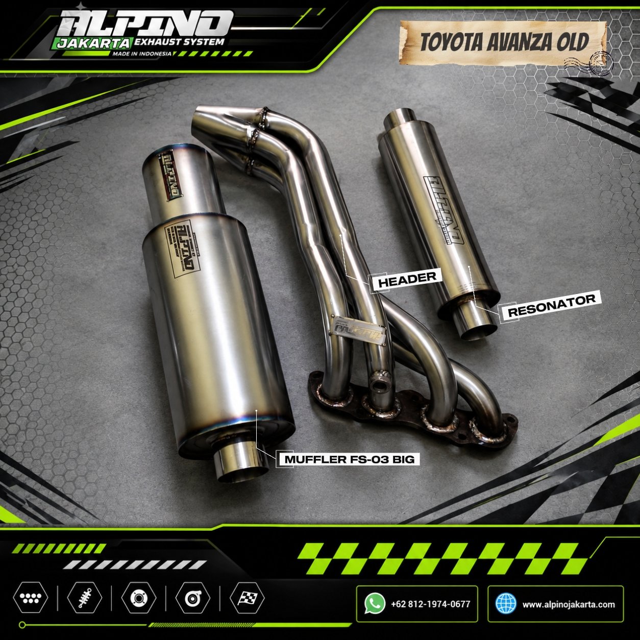 Knalpot Avanza
